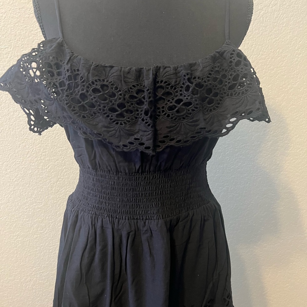 Black lace summer dress - Picture 7 of 7
